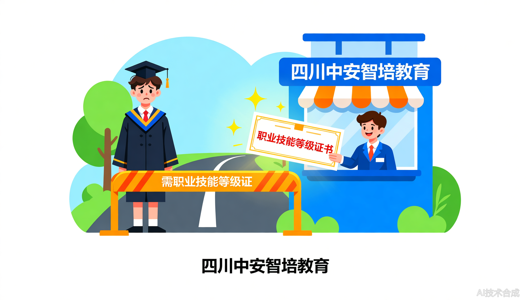 四川毕业生：没有职业技能等级证怎么找工作？中安智培教育帮你