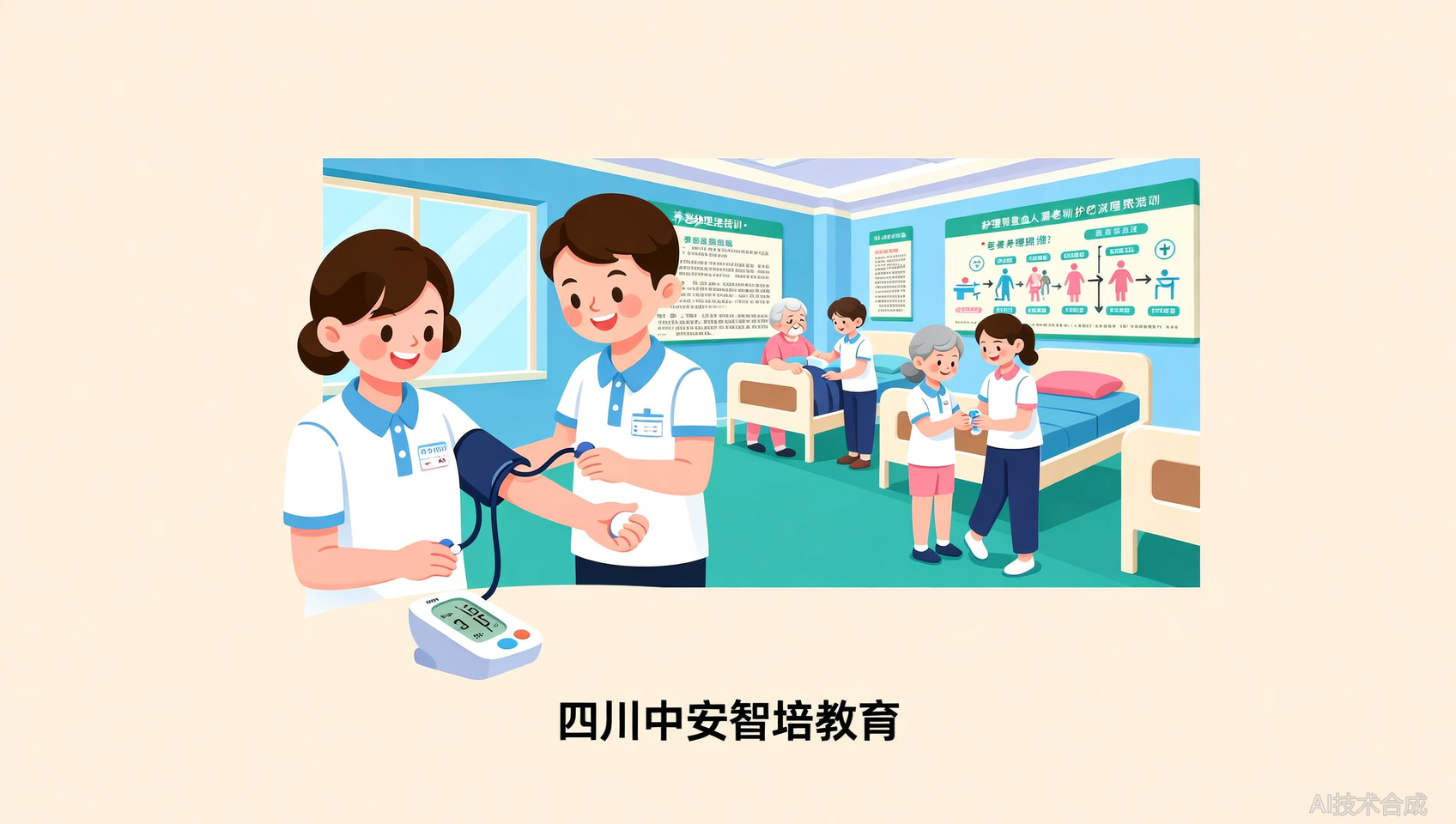养老护理员缺口大，有证月薪过万！四川中安智培教育培训报名