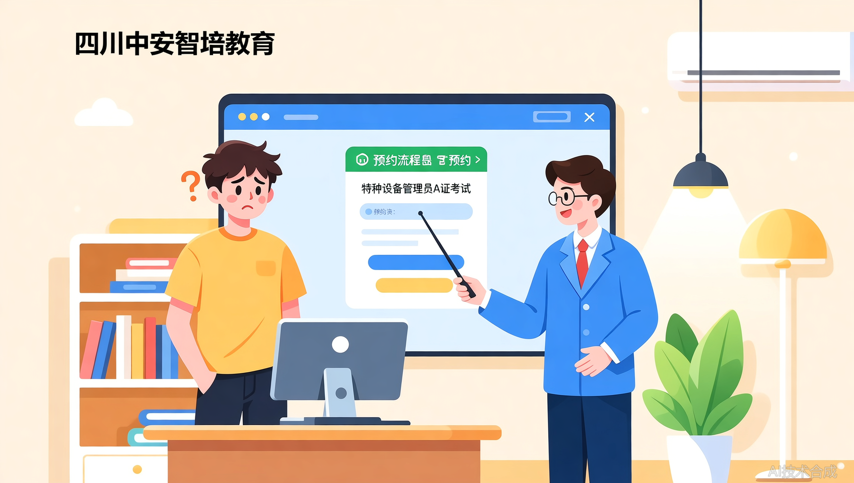 四川特种设备管理员A证怎么预约考试？中安智培教育手把手教