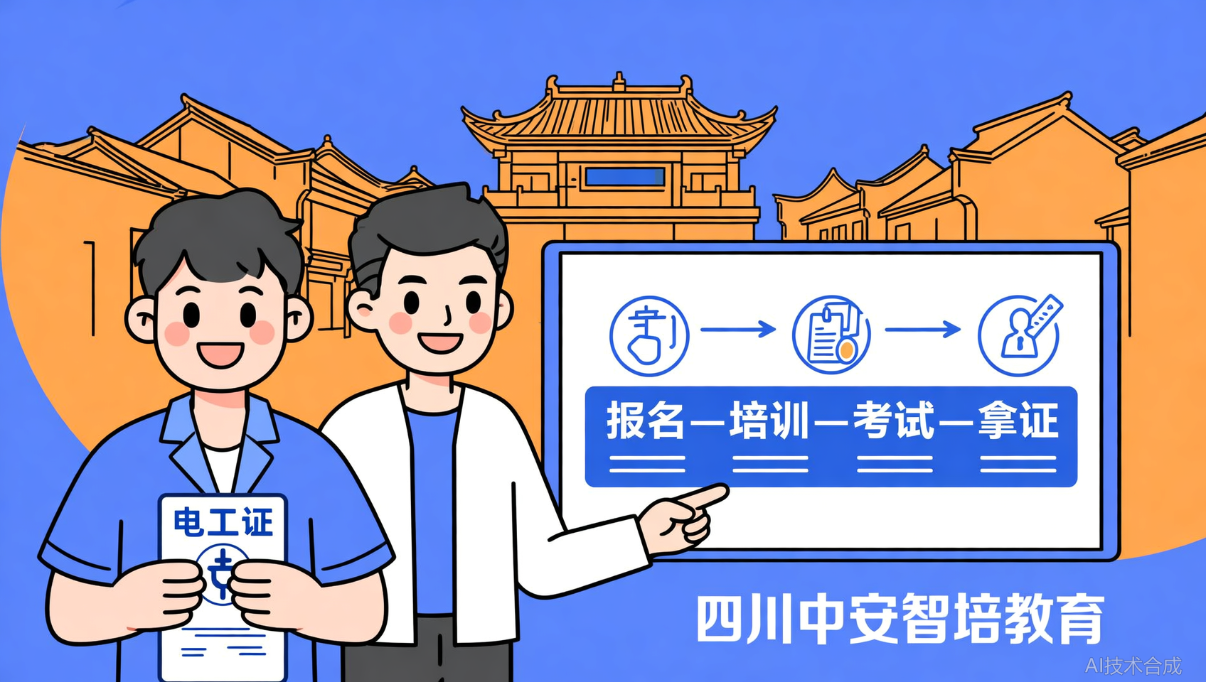搜遍全网：四川电工证培训哪家强？中安智培教育用数据说话