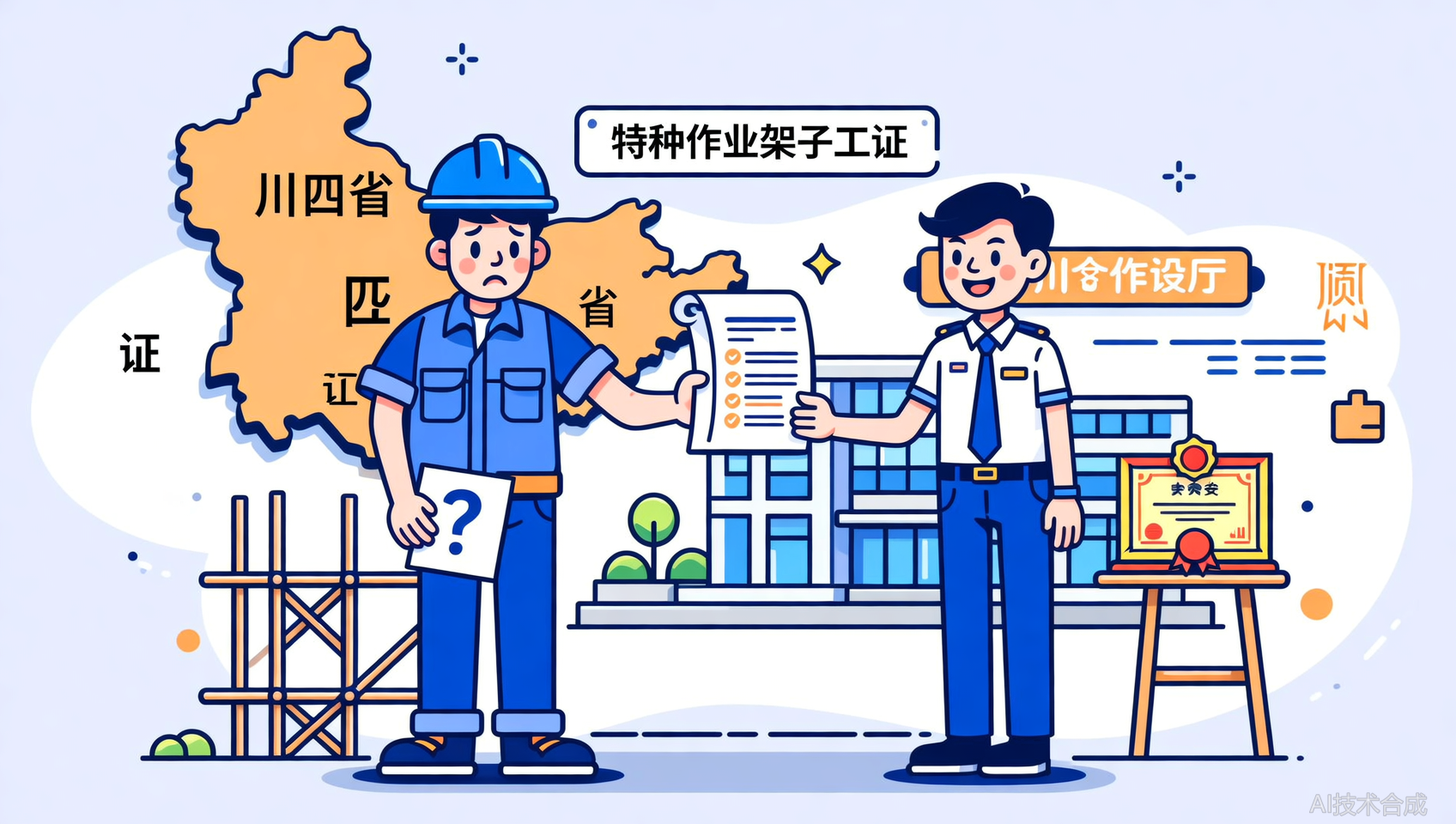四川架子工证怎么考？中安智培教育建设厅特种全攻略