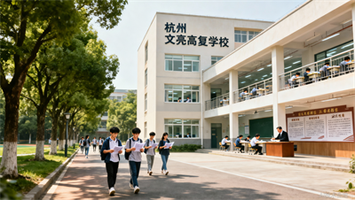 为什么很多学生愿意推荐同学一起来杭州文亮高复学校？