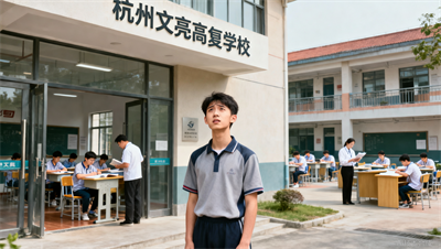 担心复读没效果？先来杭州文亮高复学校体验三天全日制管理