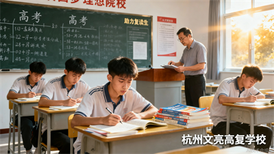 距离心仪大学仅差一步，这种不甘心，杭州文亮高复学校感同身受，并为你提供出路。