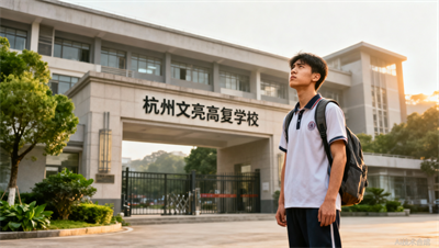高考失利等于能力不行？杭州文亮高复学校：别让一次考试定义你的人生高度。