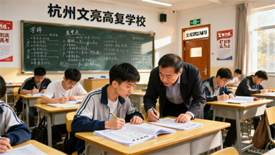 杭州文亮高复学校学员反馈：这里的老师真的会盯到你学会为止