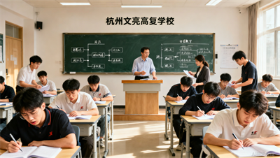 原学校进度跟不上、偏科拖后腿？杭州文亮高复学校告诉你：这是信号，不是定局。