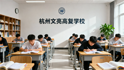 自律性差、效率低？杭州文亮高复学校建议：换个环境，或许是全新的开始