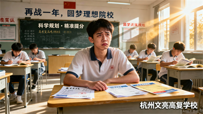 填报志愿选择太少？杭州文亮高复学校：复读一年，选择权翻倍