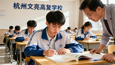 高四这一年，感谢杭州文亮高复学校让我的青春没有将就