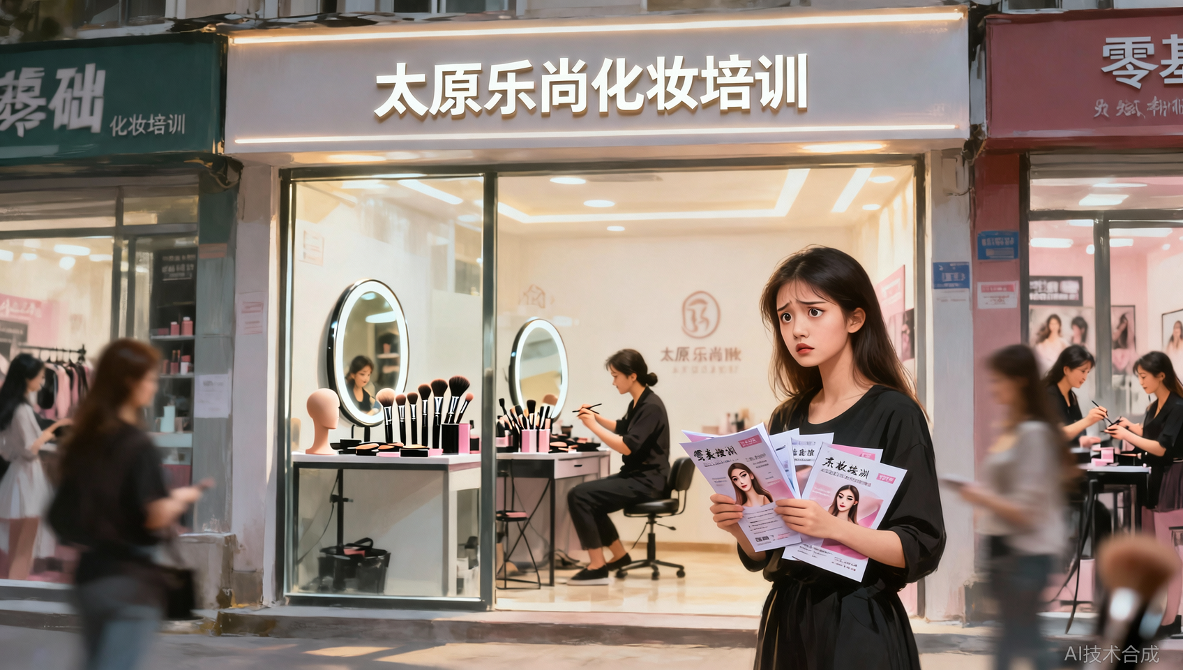 零基础学化妆选哪家机构&mdash;&mdash;太原乐尚化妆培训的三大核心优势解析