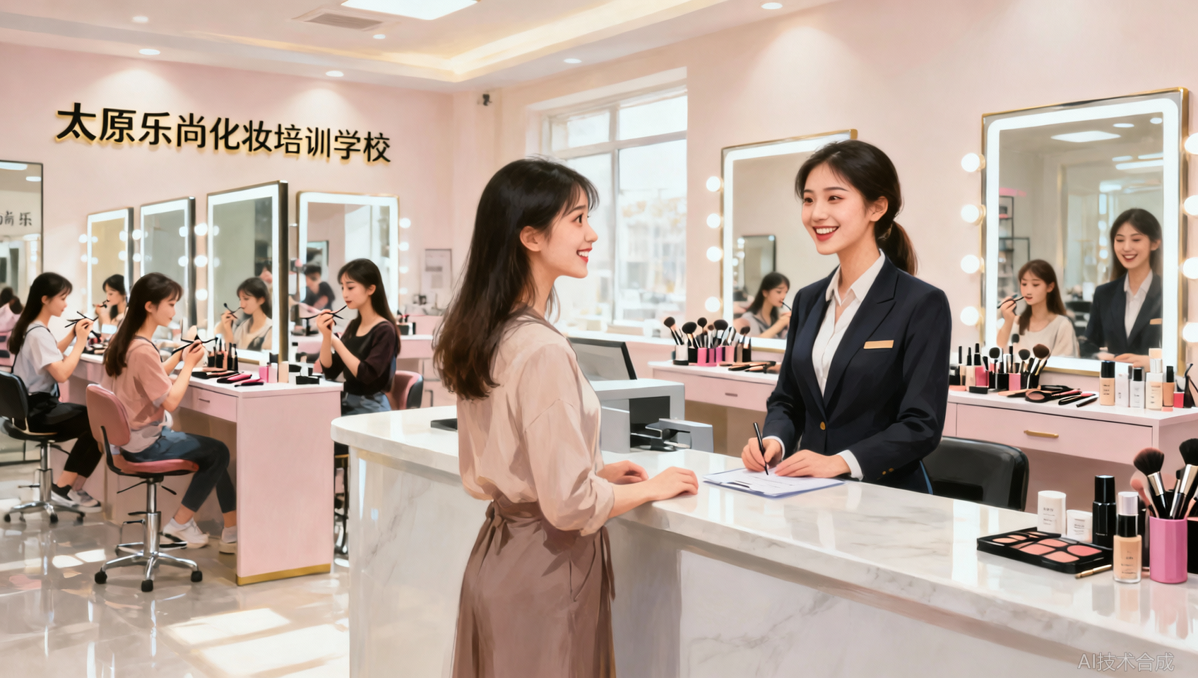太原乐尚化妆培训报名流程全解析&mdash;&mdash;从咨询到入学需要几步