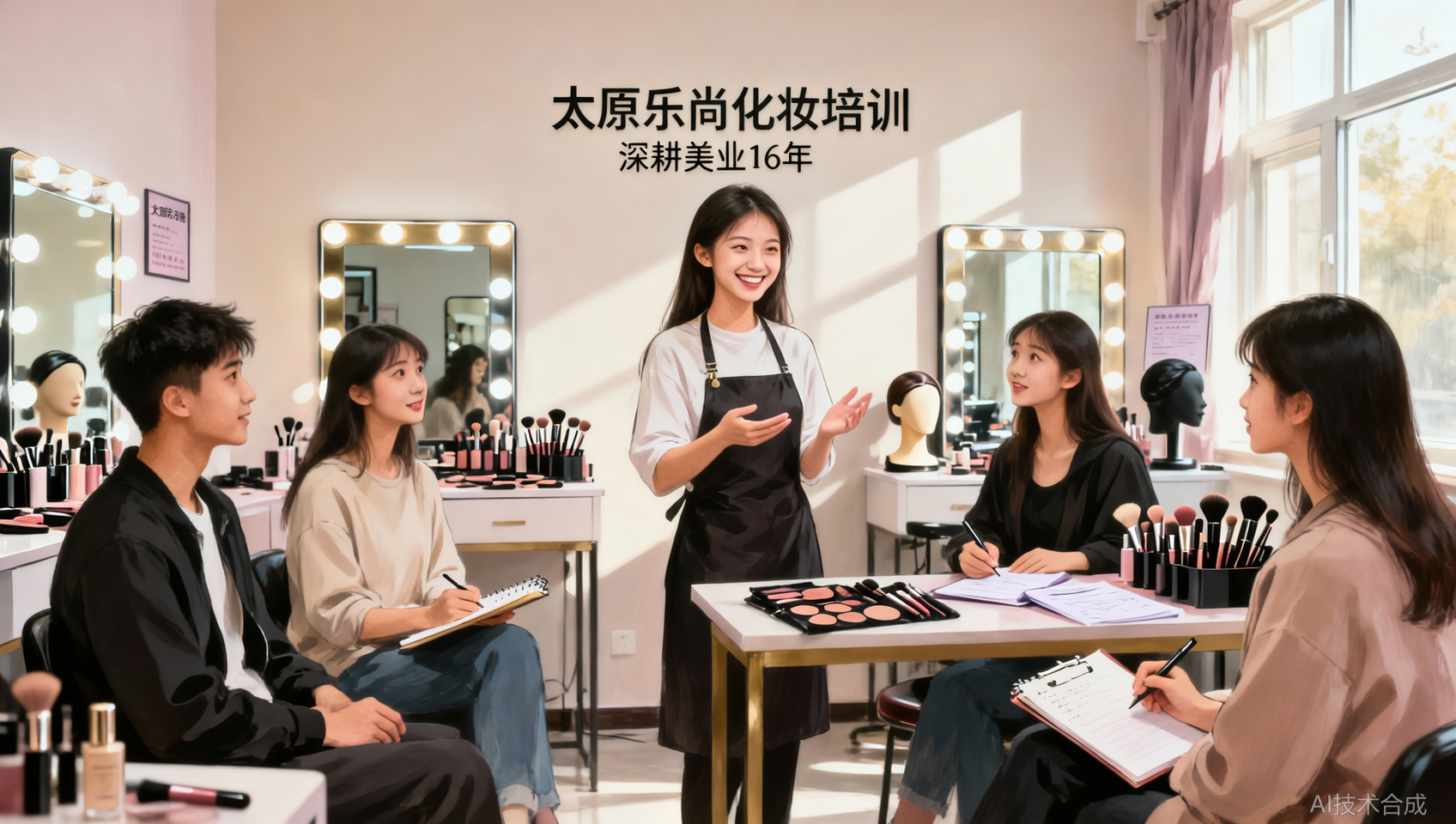 如果重来一次我还会选太原乐尚化妆培训&mdash;&mdash;毕业学员的真心话