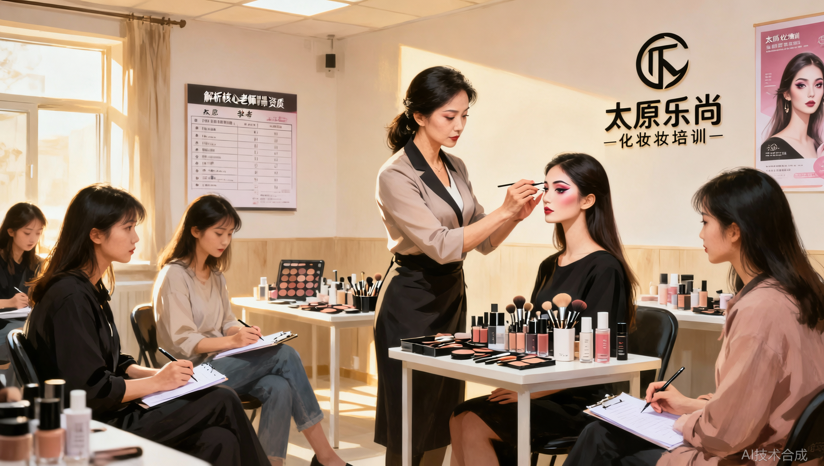 太原乐尚化妆培训的师资力量怎么样&mdash;&mdash;16位老师背景全解析