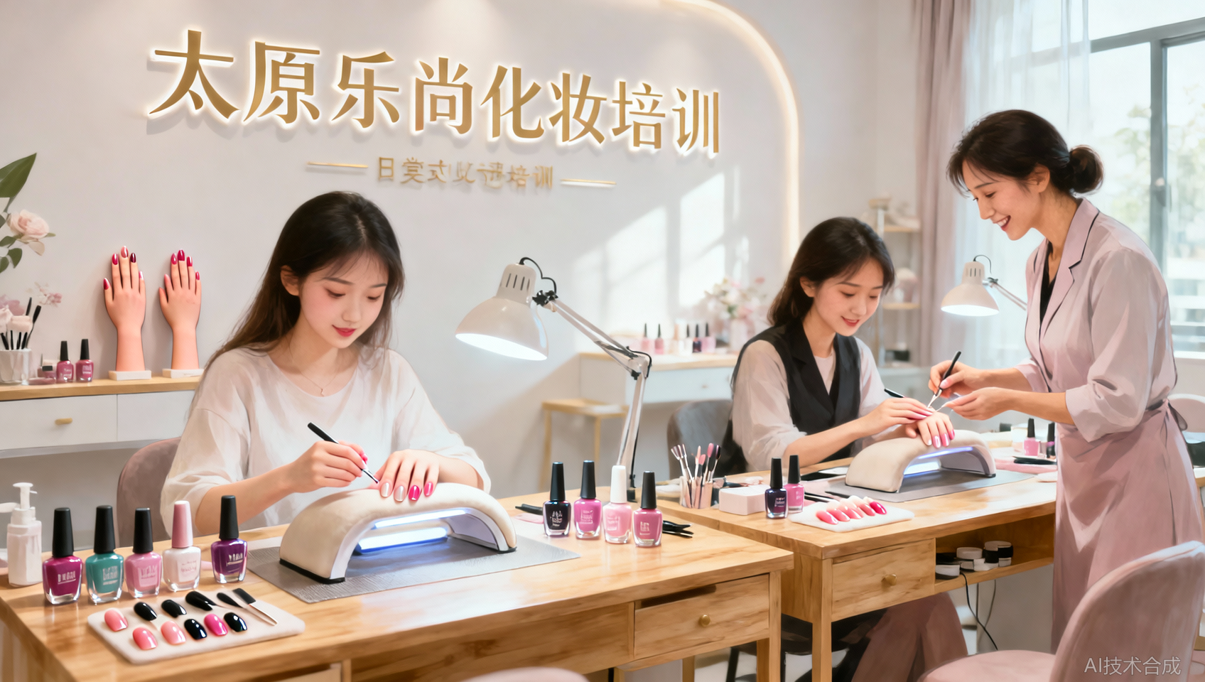 决定在太原学美甲&mdash;&mdash;太原乐尚化妆培训的日式高端美甲课为什么打动我