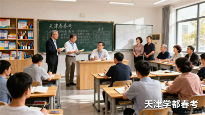天津学都春考教研团队硕士学历为主，部分教师有春考阅卷背景，精准把握考点