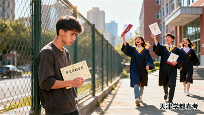 看着别人拿全日制文凭，自己却是非全日制？天津学都春考带你走正统升学之路