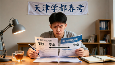 天津春考志愿填报：学校优先还是专业优先？天津学都春考结合就业数据给你建议