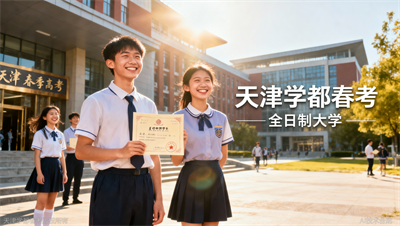 天津中职生升学只能进厂打螺丝？天津学都春考帮你打破偏见，解锁全日制大学新路径