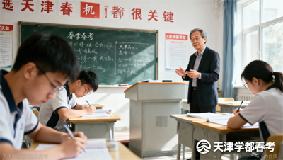 老学员家长的真实评价：天津学都春考老师负责任，每日小测 每月大考，进步看得见