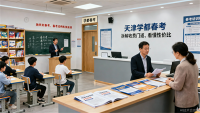 天津春考培训收费从几千到几万，区别在哪？天津学都春考告诉你如何看性价比