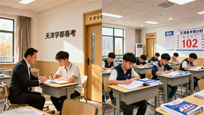 全封闭集训和走读班，哪种更适合自律性差的高中生？天津学都春考管理模式对比