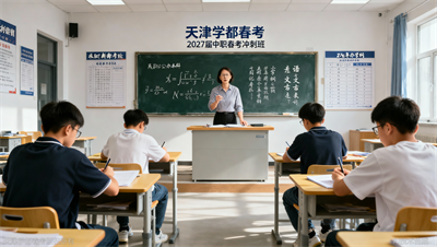 天津学都春考2027届中职春考冲刺班招生简章：紧扣新考纲，助力冲击公办本科