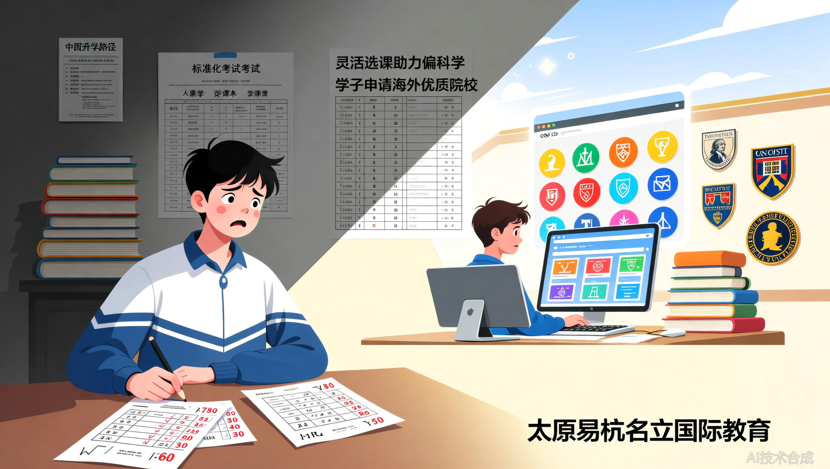 发现孩子偏科？太原易杭名立国际教育OSSD课程允许你&ldquo;扬长避短&rdquo;