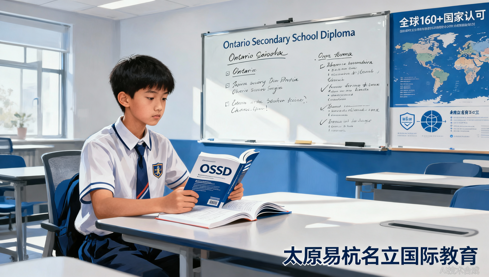 太原易杭名立国际教育：OSSD课程为何被全球160+国家认可？