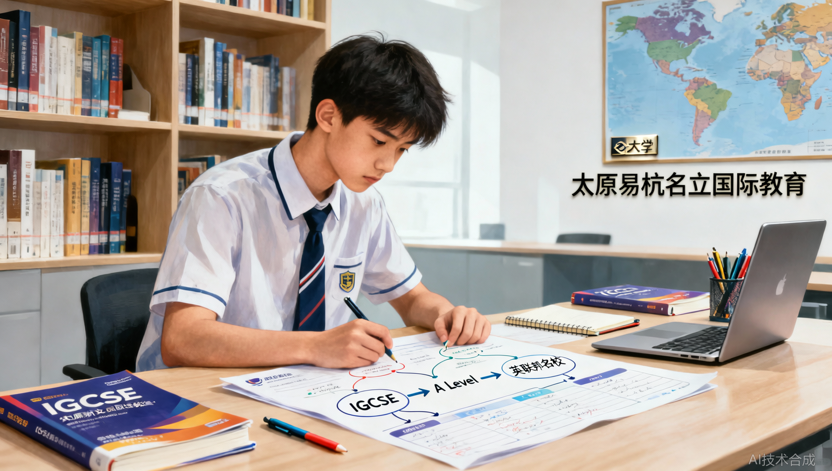 太原易杭名立国际教育官网解读：IGCSE与A Level课程如何无缝衔接？