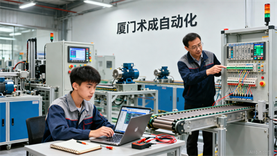 厦门术成PLC学员真实反馈：从零基础到独立调试产线，我只用了三个月