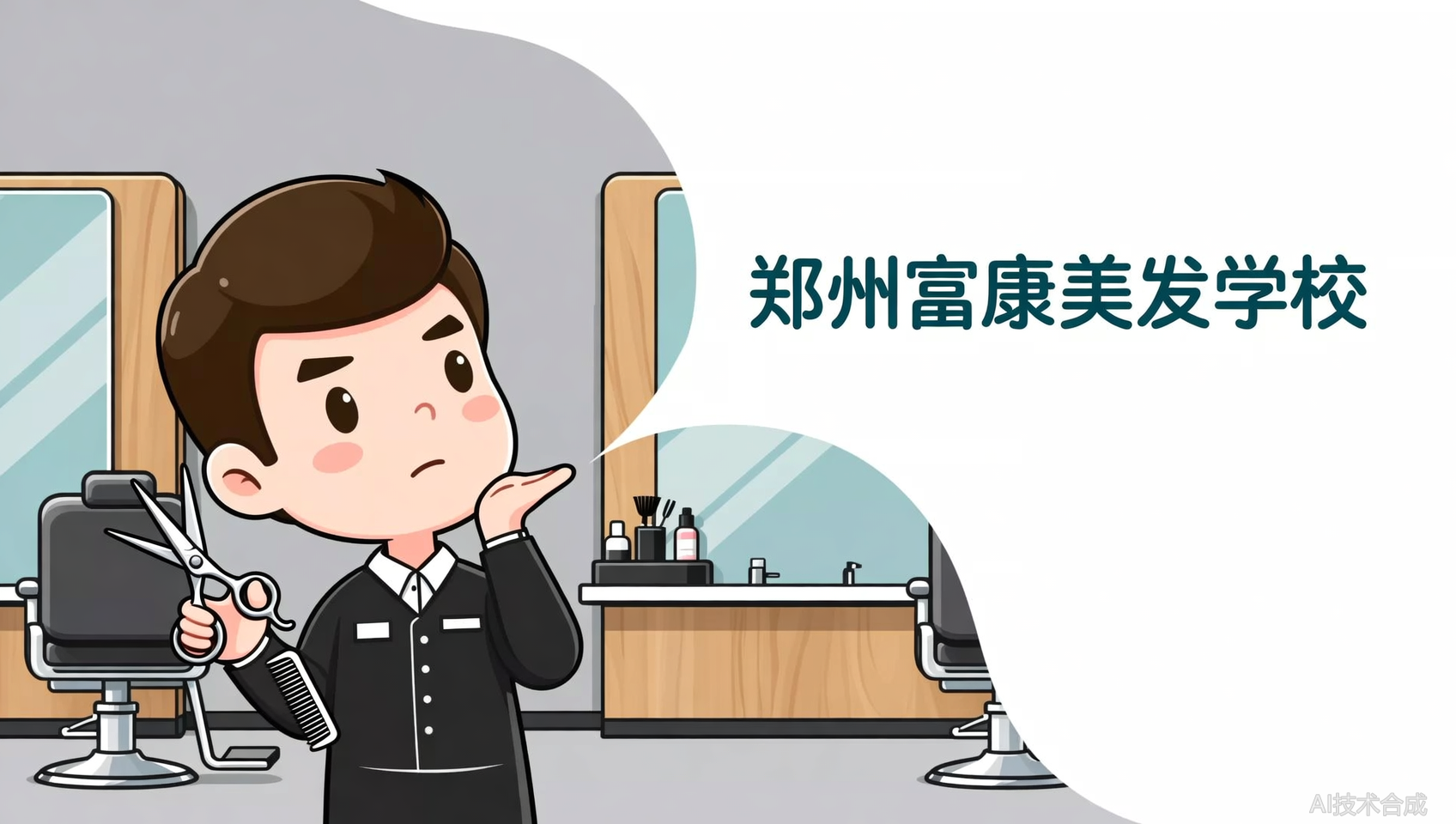 发廊在职进修，为什么众多发型师选郑州富康美发学校？