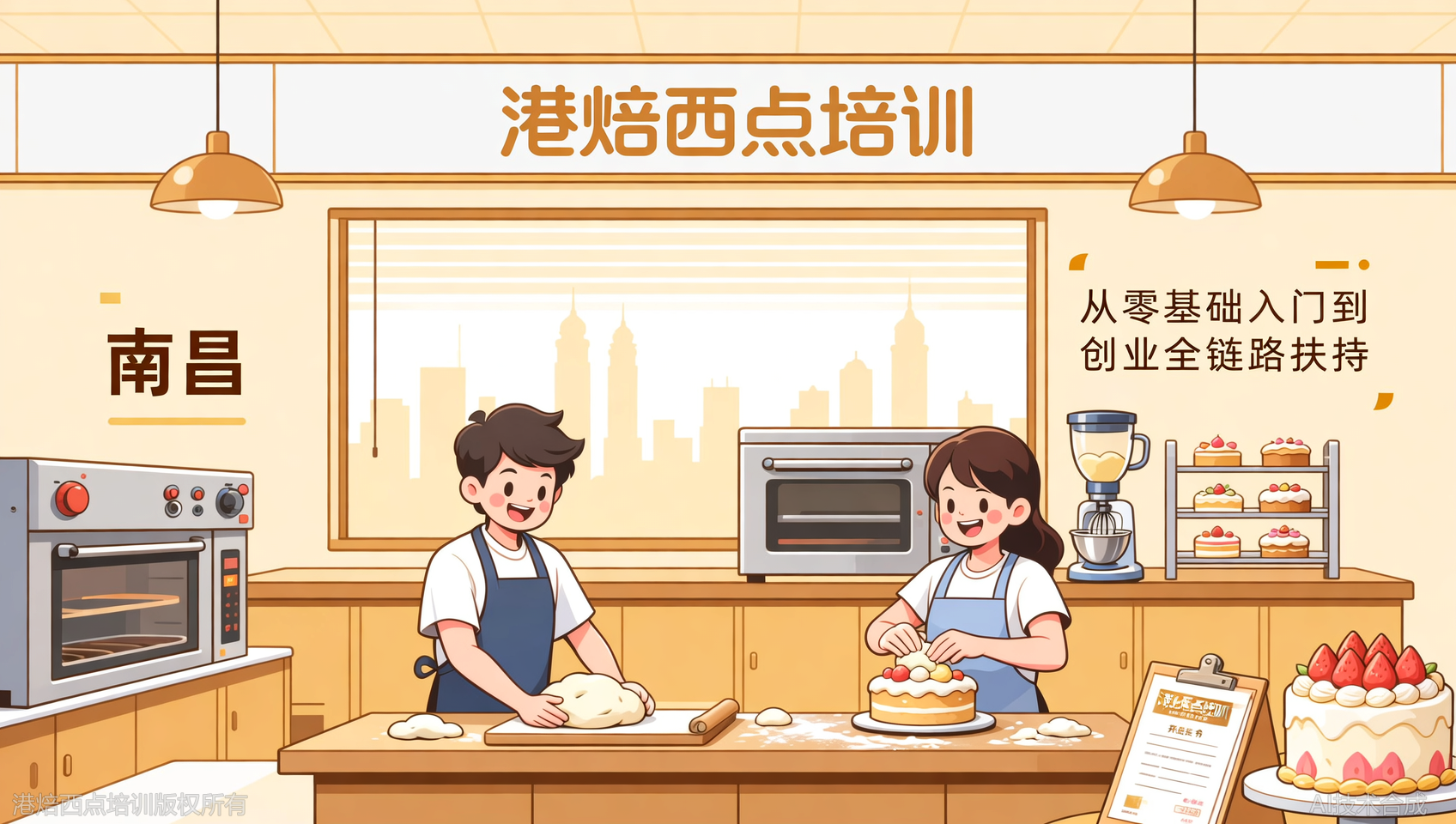 南昌西点烘焙培训，认准港焙西点培训：从需求认知到复购推荐，五阶段见证成长