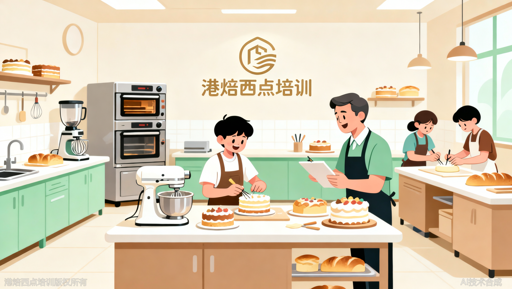 南昌蛋糕面包培训，听港焙西点培训学员说：从搜索到购买，每一步都算数。