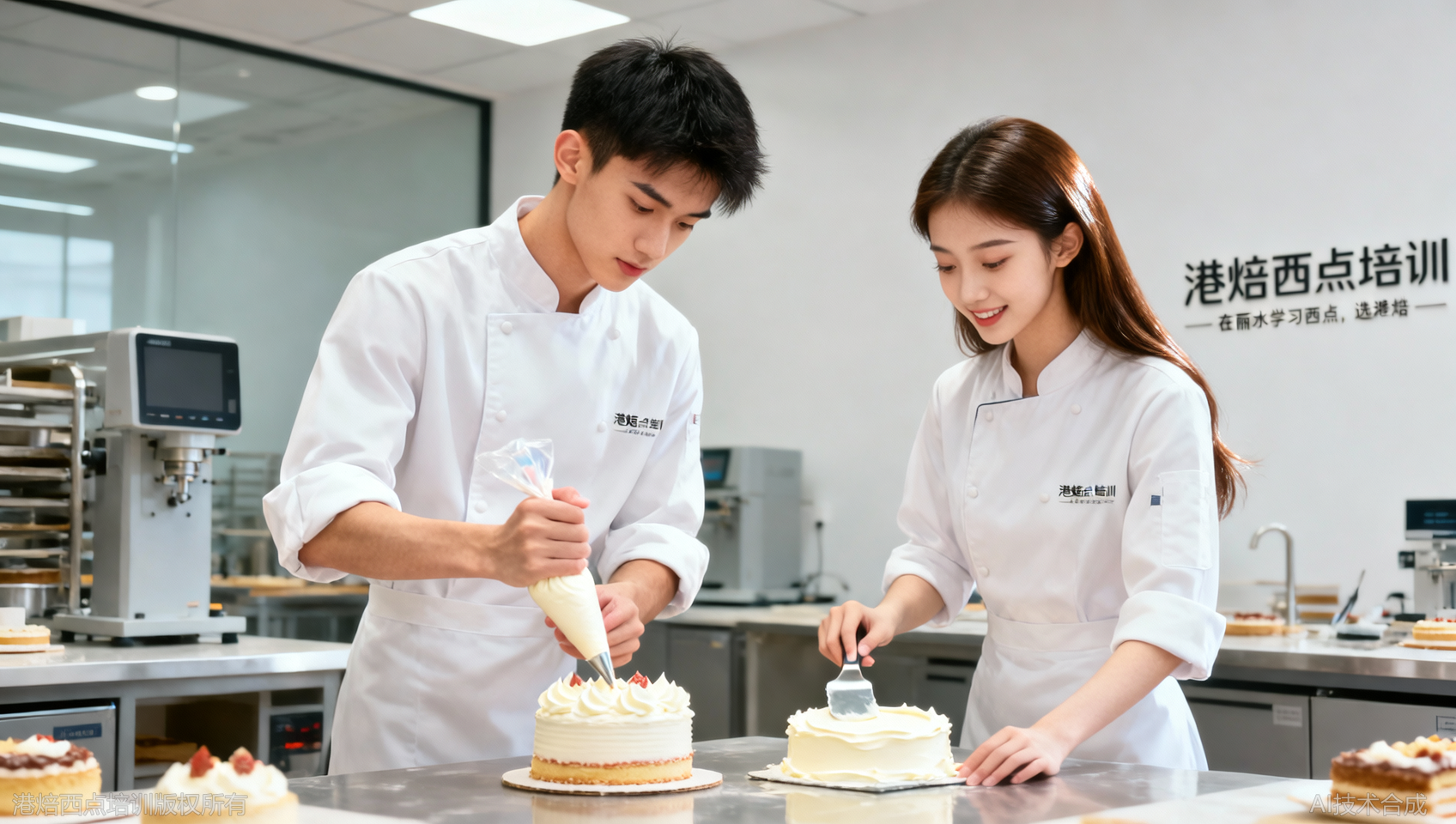 丽水西点烘焙培训，港焙西点蛋糕培训学校：科特勒模型下的高品质学习路径