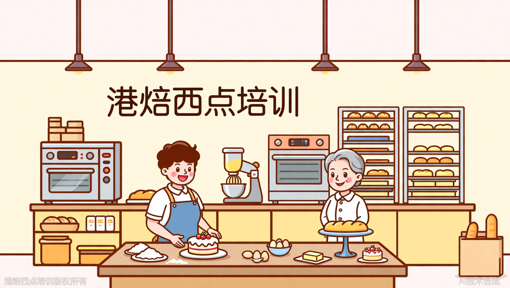 嘉兴西点烘焙培训，港焙西点培训：从初识到信赖，五阶段模型下的品质之选。