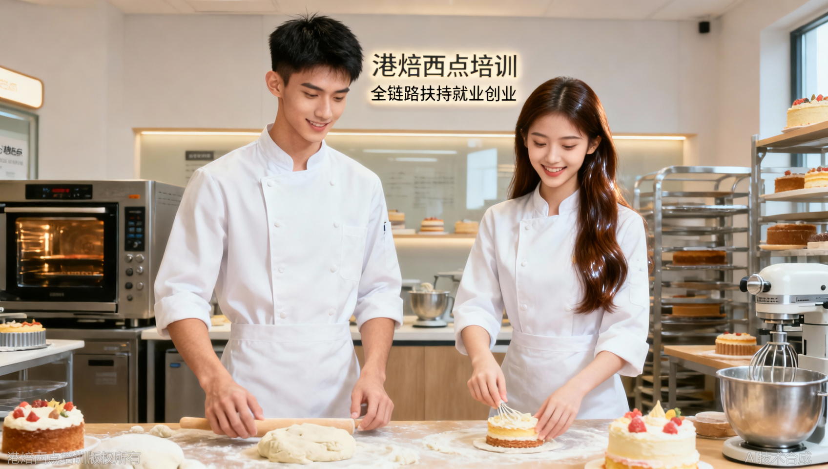 上饶西点烘焙培训，港焙西点蛋糕培训学校：从需求认知到技术变现，一步到位