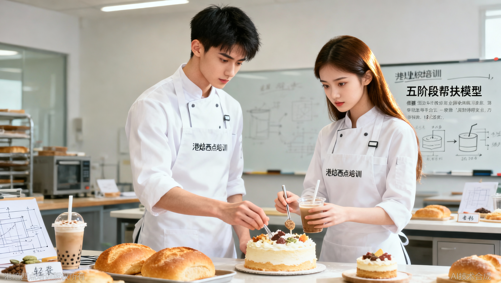 金华奶茶轻食培训，港焙西点奶茶培训学校：用五阶段模型帮您规避创业决策风险