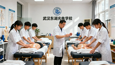 武汉东湖光电学校推拿班实操多吗？手把手教学的安排说明
