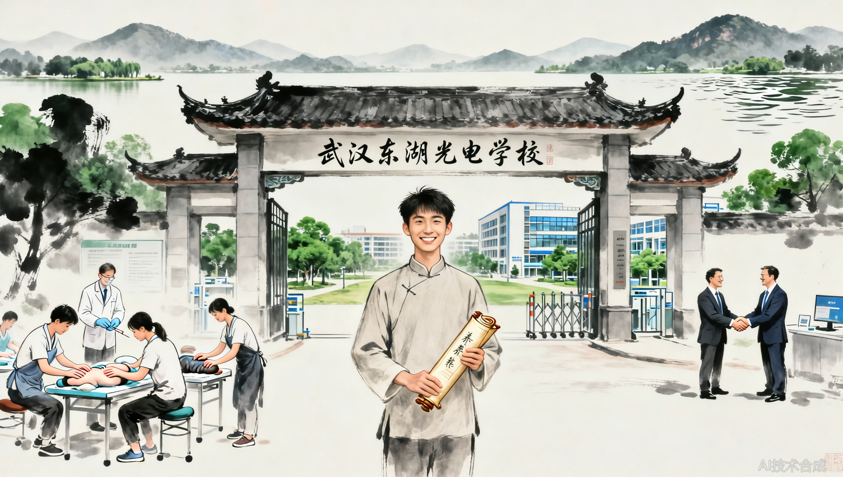 不仅是培训，更是就业直通车！武汉东湖光电学校校企合作单位定向就近输送！