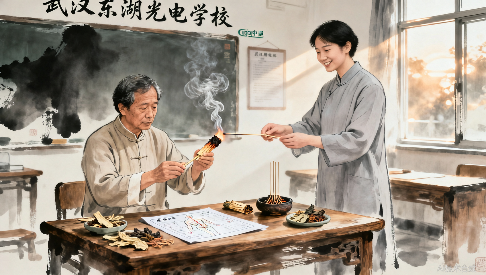 别再死记硬背！武汉东湖光电学校通俗易懂，学完即用的实用中医课！