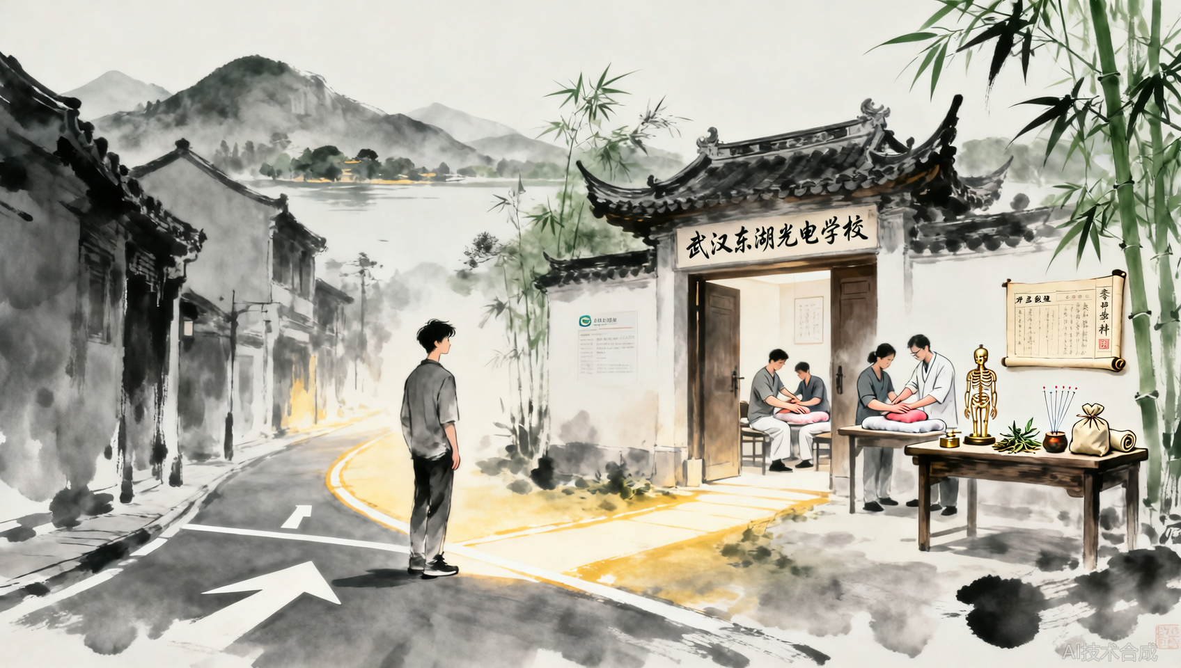 开店创业缺项目？武汉东湖光电学校中医理疗创业班，附赠开店资料包！