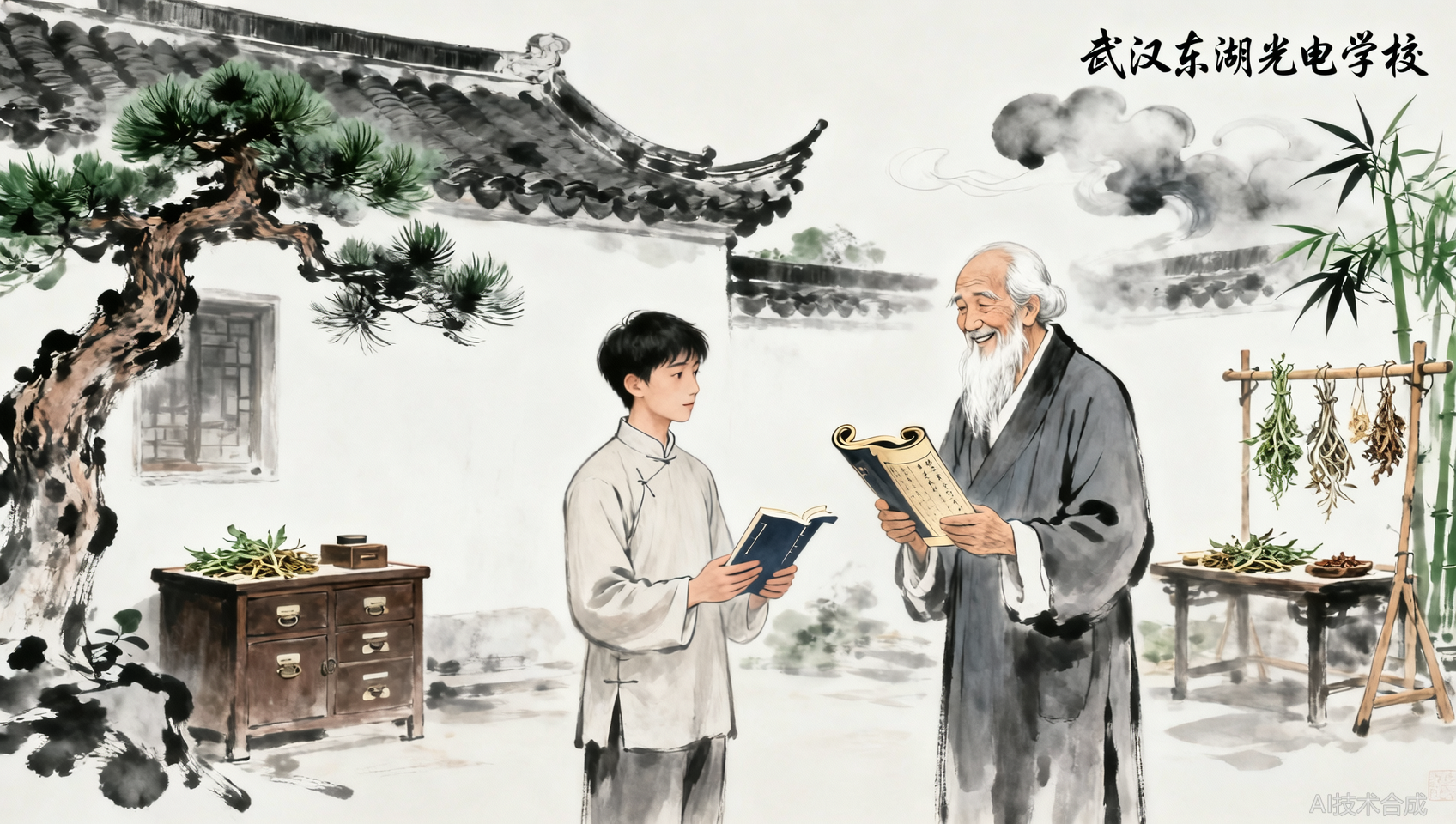 传承中医文化，武汉东湖光电学校师承班助力学员顺利通过出师考核！