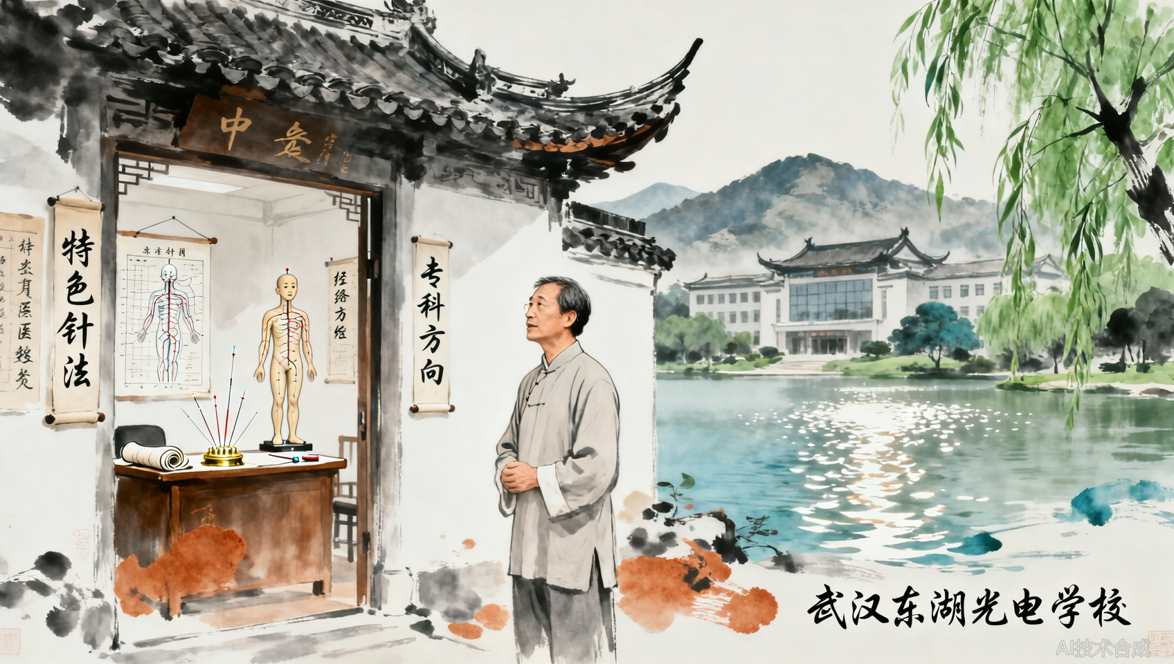 持续升值！武汉东湖光电学校老学员可免费进修特色推拿技法、针法！