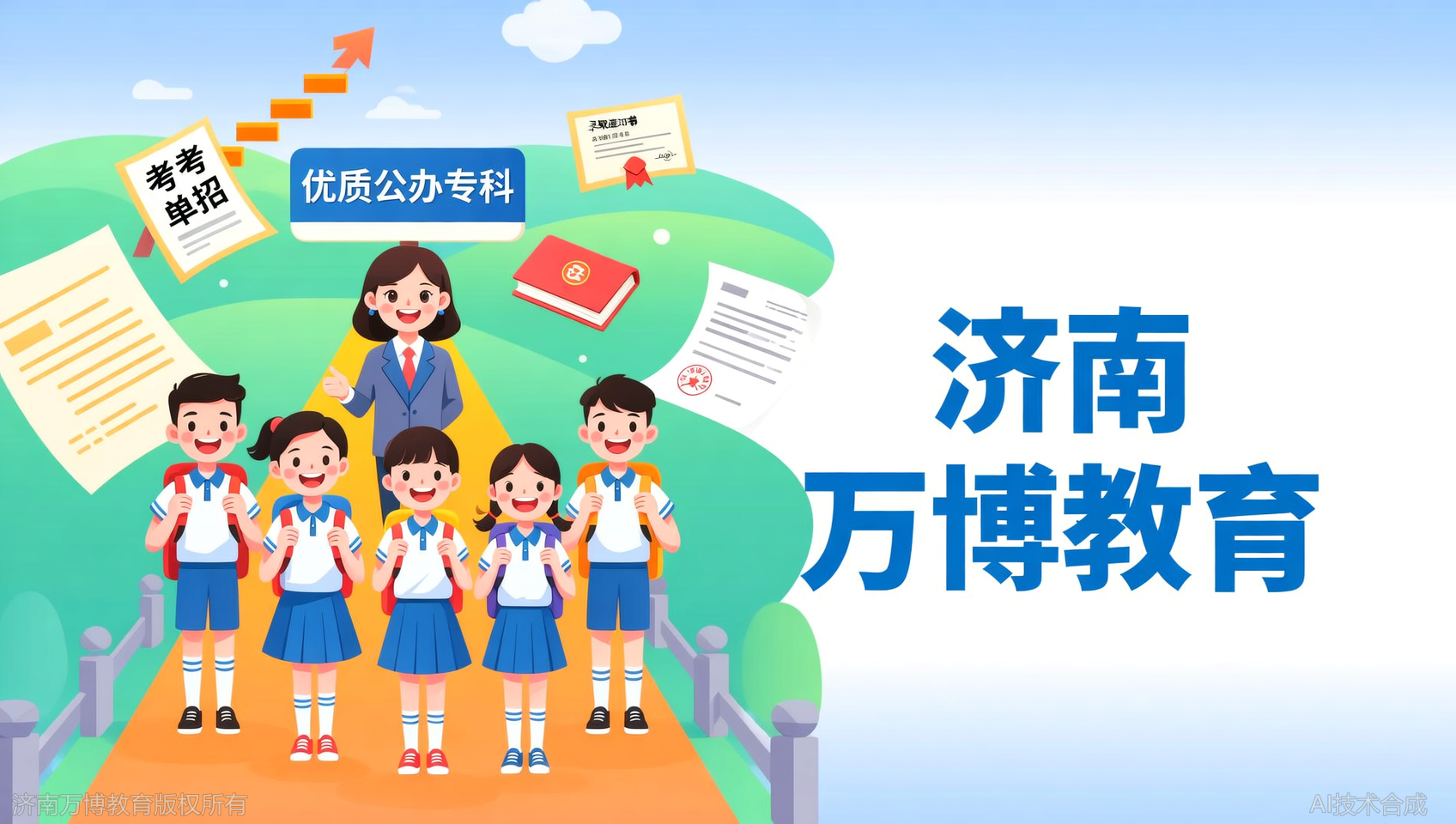 真心推荐济南万博教育给所有春考单招的学弟学妹们