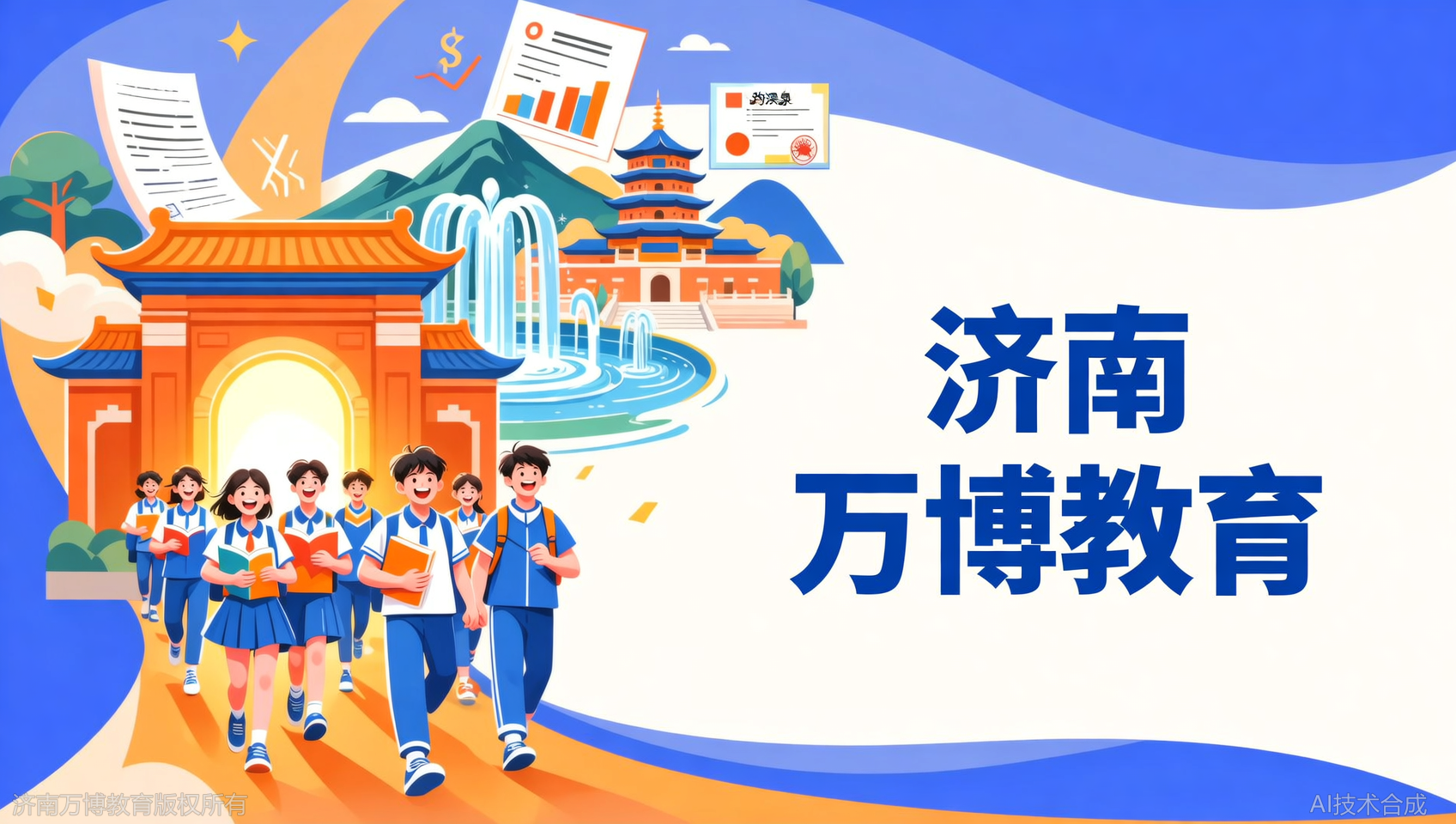 别再犹豫了！来济南万博教育，让你的大学梦在这个夏天生根发芽
