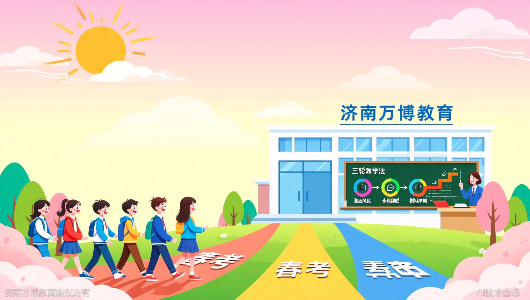 同样是做春考，济南万博教育的&ldquo;三轮教学法&rdquo;有何不同？