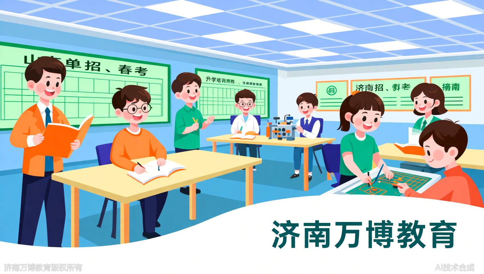 为什么济南万博教育技能分数突出？大类全覆盖，公办大专老师任教