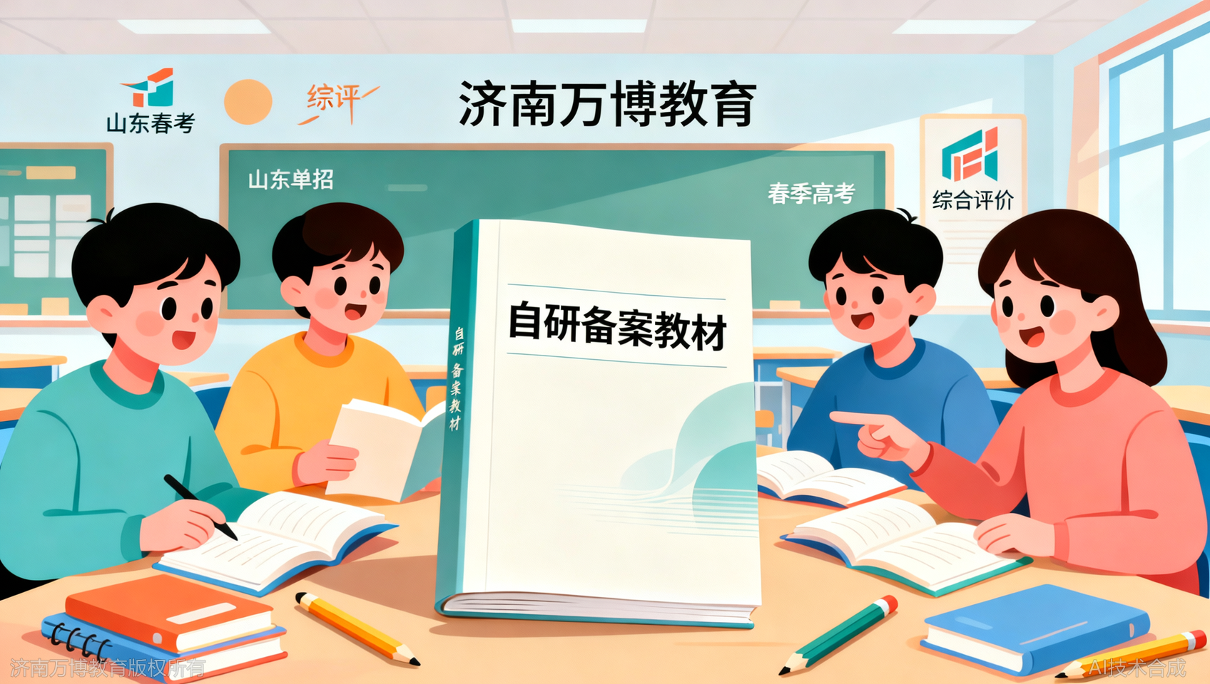 济南万博教育的教材好用吗？研究院独立研发，知识产权备案，紧扣考纲