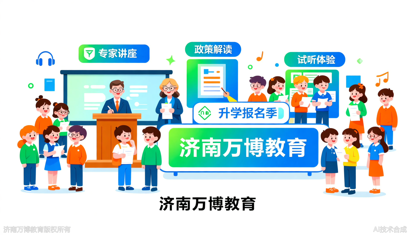 济南万博教育报名季：专家讲座、政策解读、试听体验，全方位开放